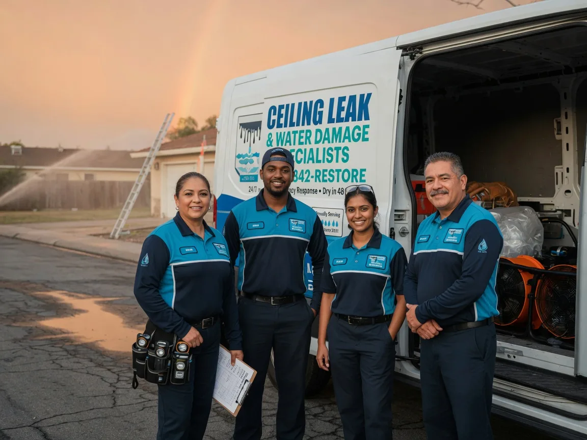 Ceiling Leak Cleanup company in Chester Heights, PA